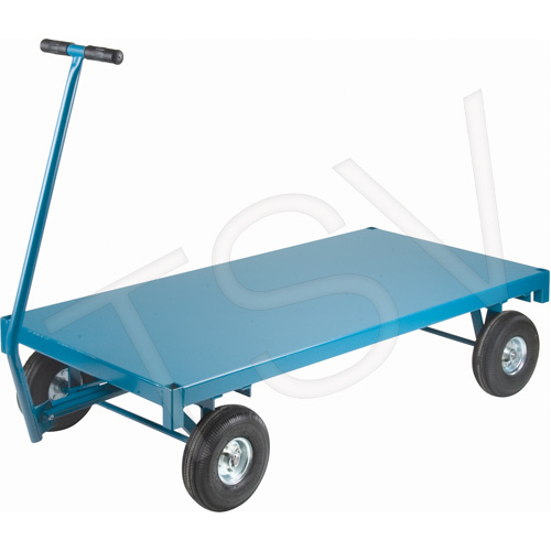 Chariot wagon ergonomique à plateforme 30X60