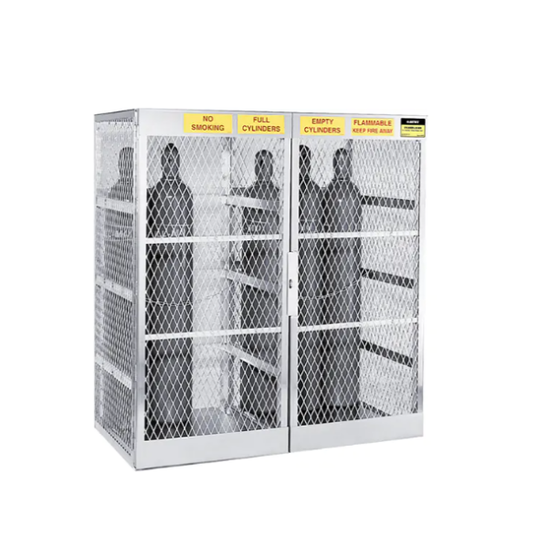 Aluminum LPG 20 Cylinder Locker Storage